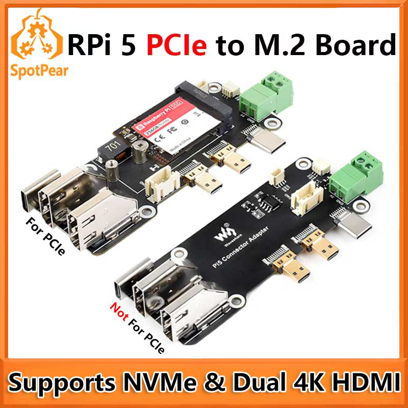 Turing Pi 2 - Płytka adaptera Raspberry Pi 5 PCIe