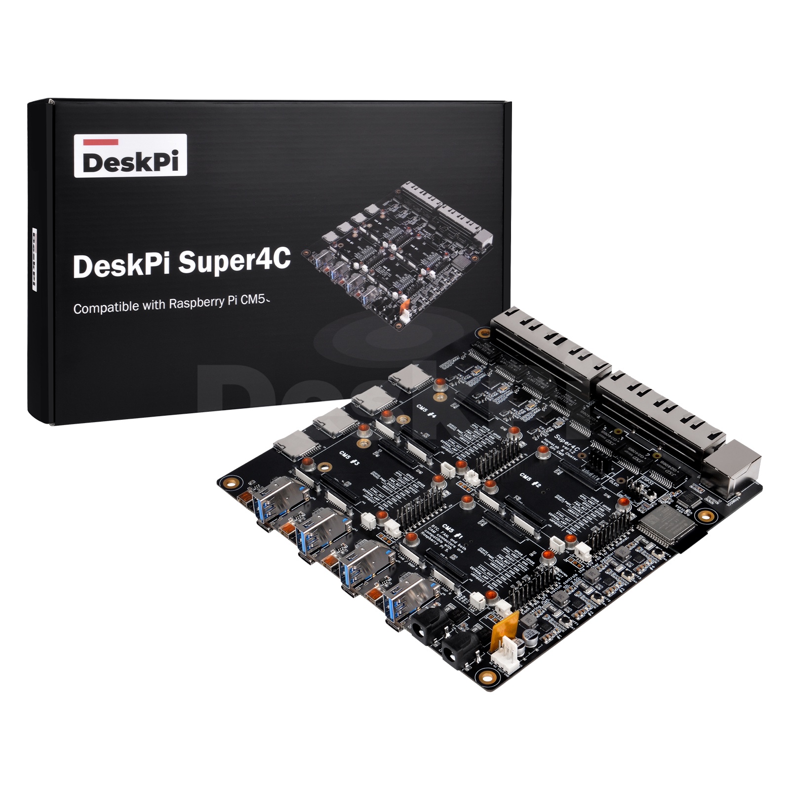 Deskpi Super6C - Płyta DeskPi Super4C Raspberry Pi CM5
