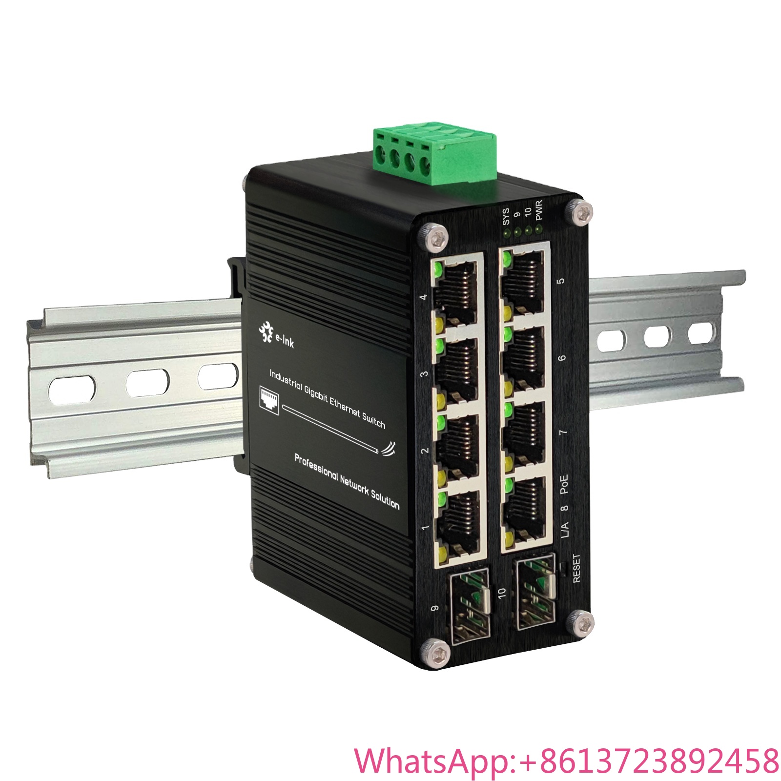 Managed Gigabit Poe Switch 8 Port 802.3At - Sprawdzony przez nas przełącznik PoE, 8