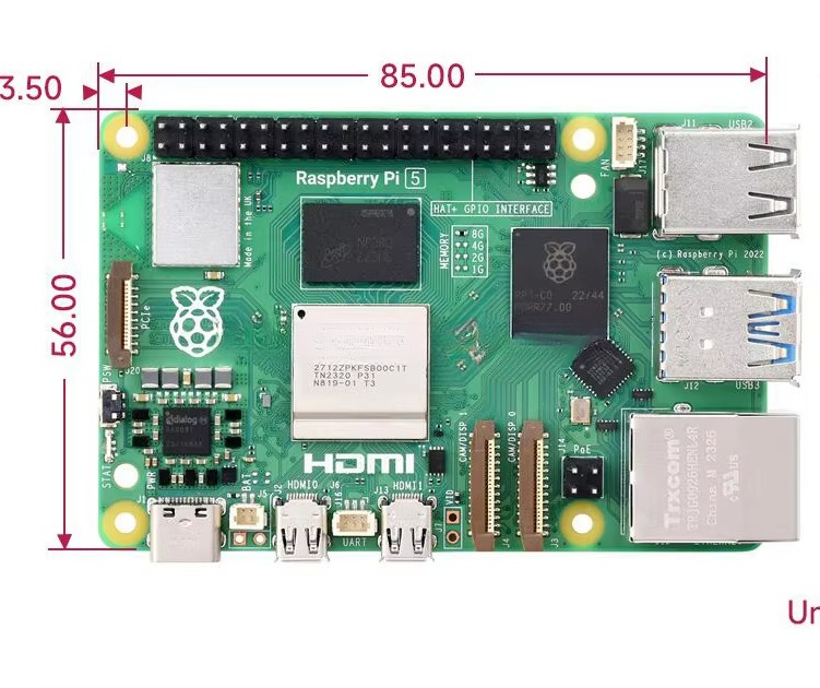 Raspberry Pi 5 8Gb - Raspberry Pi 5 wyposażony jest w