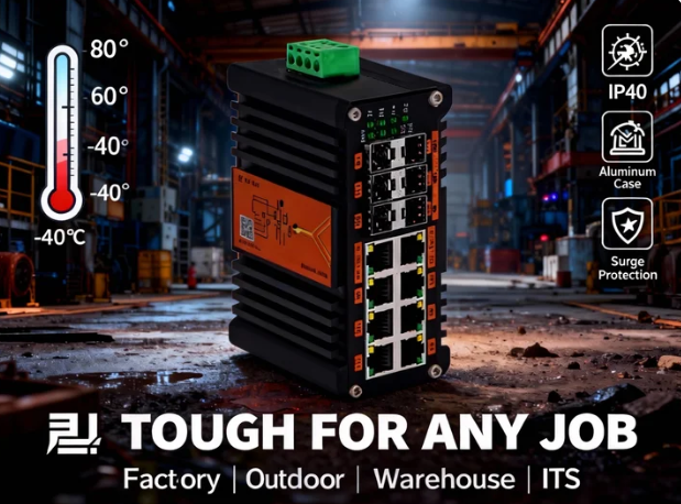 Przemysłowy przełącznik PoE za – Sfp+ 10G Managed Switch 8 Port recenzja i cena