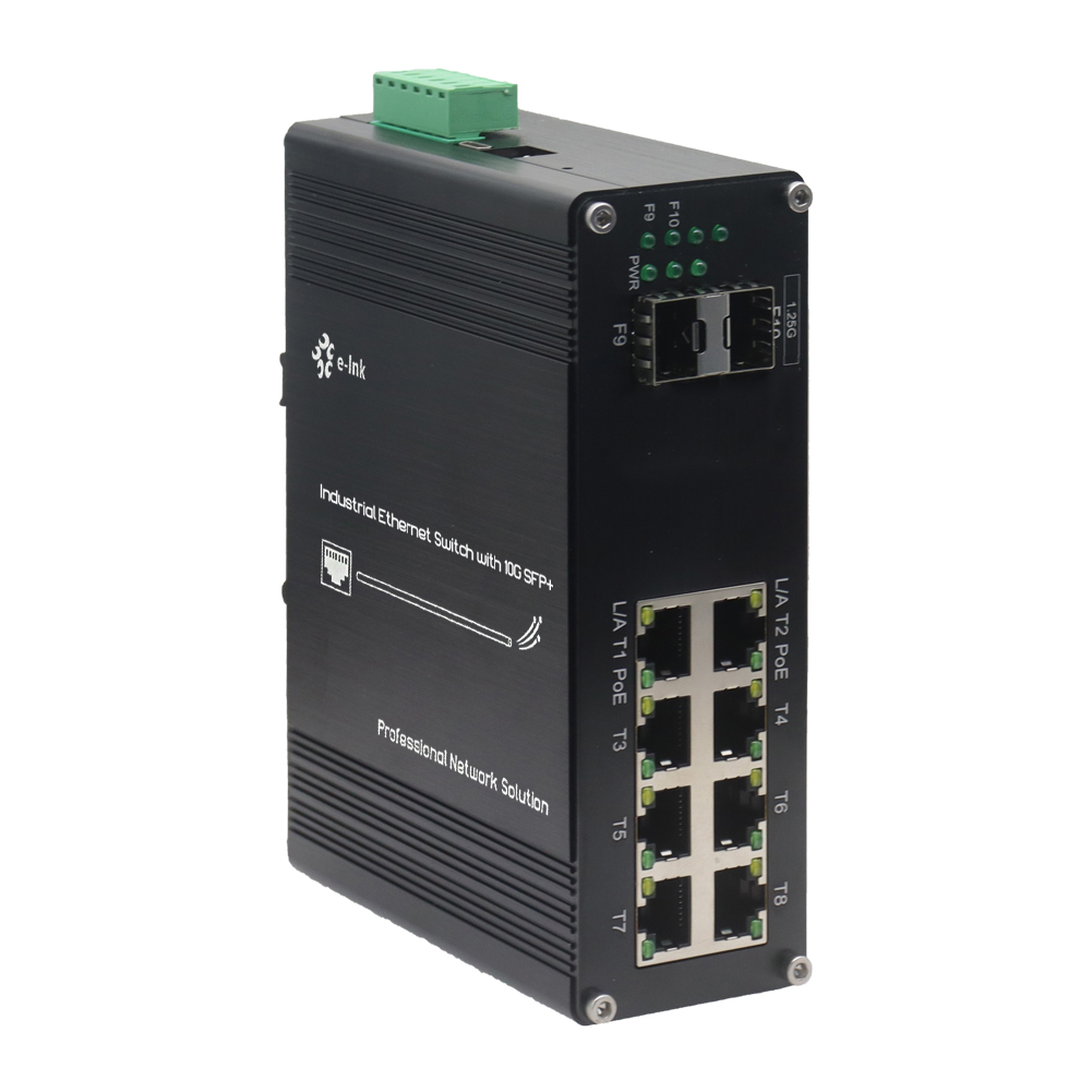 Przemysłowy 8-portowy przełącz – Managed Gigabit Poe Switch 8 Port 802.3At recenzja i cena